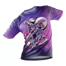 Camiseta Astronauta Galaxia Galaxy Space Dino Trex Dinosaur