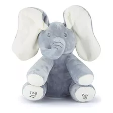 Elefante Peluche Musical Movimiento Canta Interactivo Juguet