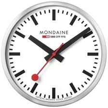 Reloj De Pared Mondaine, Cuarzo - Diámetro 25cm
