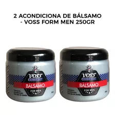 2 Acondicionador De Bálsamo - Voss Form Men 250gr