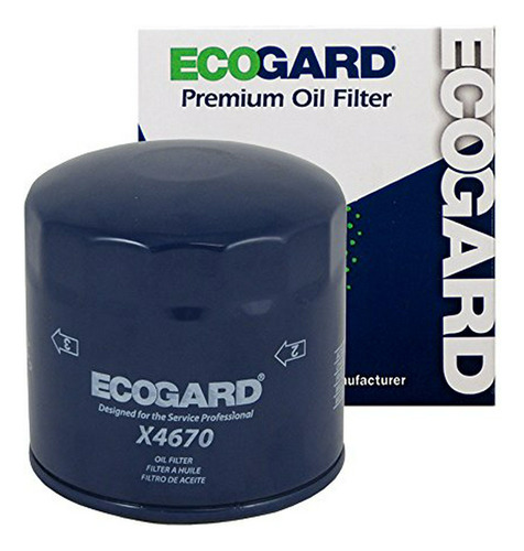 Foto de Filtro De Aceite Ecogard X4670 Para Dodge Ram 1500