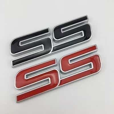 2 Emblemas Ss Legras Rojo Chevrolet S10 Trailblazet Malibu Foto 2
