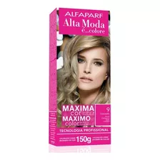 Kit Tintura Alfaparf Alta Moda É Colore Pigmentos Micronizados Concentrados Tono 9 Rubio Clarísimo