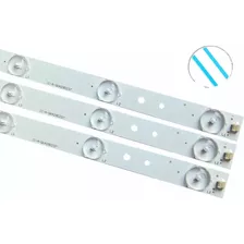 Kit 3 Barras Leds Dl2971(b)w Ph29e52dg 8 Leds Original 