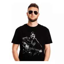 Polera Elvis Presley Singing Signature Rock Abominatron