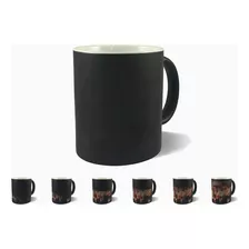 Taza Mágica Negro Mate 11oz Para Sublimación