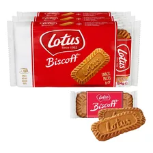 Kit 48 Biscoitos Bolacha Belga Lotus Biscoff