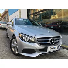 Mercedes-benz C 180 1.6 Avantgarde Turbo Flex Prata Ano 2017