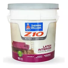 Z10 Pintura Latex Interior Mate X 10lts Sherwin Serrentino