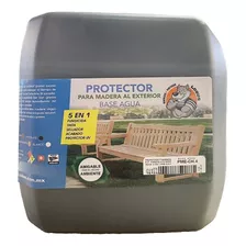 Protector P/madera Exterior Chocolate 5 En 1 Base Agua 4 Lts