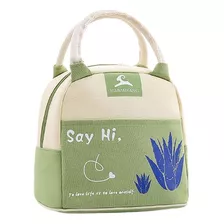 Bolsa Térmica Térmica Con Estampado De Cactus Bolsa De Almue