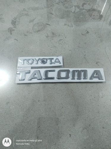 Emblema Letrero Toyota Tacoma 1995-2005 Foto 3