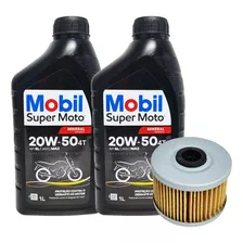 Kit 2 Oleo Mobil 20w50 Filtro Honda Falcon 400 2005 2006