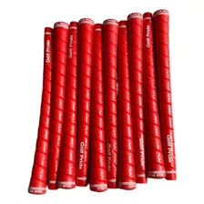 Grip Golfpride Goma Standard X 10 Und Color: Rojo