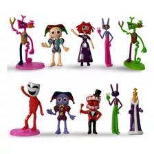 Set 10 Figuras Personajes Amazing Circus Digital V2 Pvc 2023