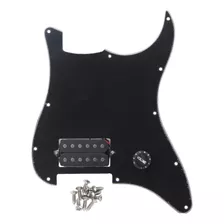 Bqlzr Golpeador Precableado Negro 1 Humbucker Para Guitarra 