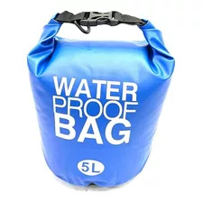 5l Tula Bolsa Impermeable Seca Petate Waterproof Azul Oscura