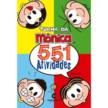 Livro 551 Atividades Turma Da Monica