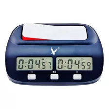 Reloj Digital De Ajedrez Leap Kk9908 Azul Temporizador 