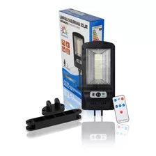 Lámpara Solar Exterior Recargable 80 Led Sensor Movimiento