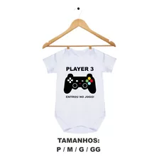 Body De Bebe Vídeo Game Papai Gamer Player 3 Entrou No Jogo