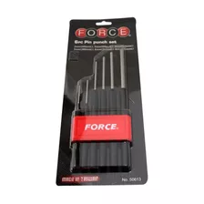 Juego 6 Punzones Botadores 2/8mm Force