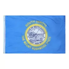 Annin Flagmakers Bandera Del Estado De Dakota Del Sur, Fabri