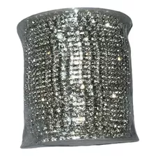 Strass Cadena Plata Cristal Transparente Ss12 Rollo 50 Mts