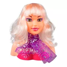 Muñeca Barbie Estilista Para Peina/ Maquillar Con Accesorios