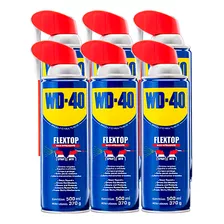 6 Und Wd40 Spray Flextop Multiuso Lubrificante 500ml