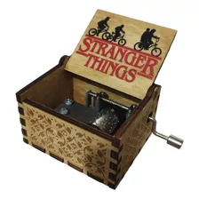 Caja Musical Stranger Things - Historia Sin Fin Madera