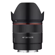 Rokinon 35mm F1.8 Auto Focus Compact Full Frame Lente Gran A