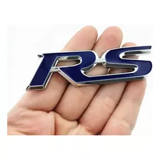 Emblema Rs Pegatina Insignia En Metal 