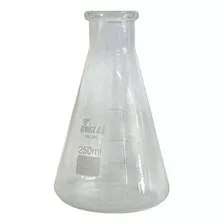 Erlenmeyer + Becker + Balão De Vidro 100 Ml