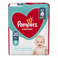 Fraldas Pampers P