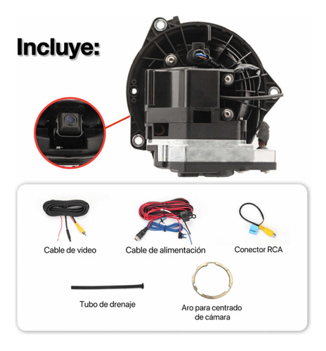 Cmara De Reversa Motorizada Emblema Volkswagen Foto 6