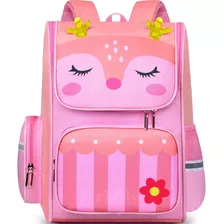 Mochila Escolar Genérica Escolar Viaje Un-13 Color Rosa 25l