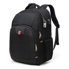 Mochila Della Gao Apta Laptop Antirrobo Carga Usb Imperme...