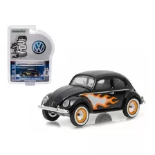 Auto Escala 1/64 Volkswagen Beetle Type 1 Con Flamas