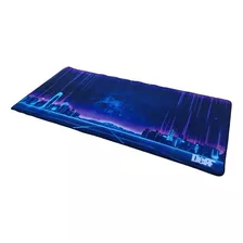 Mouse Pad Gamer Tron Ciudad Morado 90x40 Xl Mousepad Pg