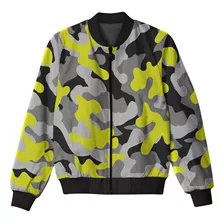 Campera Bomber Camuflado