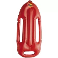 Flotador Salvavidas Inflable Baywatch, Talla Nica , Rojo