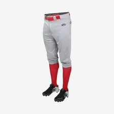 Pantalon De Baseball Para Lanzador Adulto 3/4-gris Rawlings