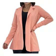 Maxi Blazer Casaquinho 7pç Sobretudo Kimono Neopreme Atacado