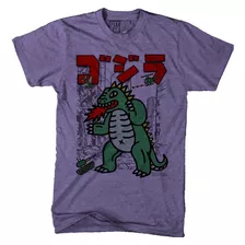 Godzilla Doodle Playera Hombre Rott Wear