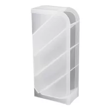 Organizador Torre Transparente P Escritorio Maquillaje Baño