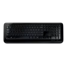 Teclado Sem Fio Microsoft 850 Qwerty Inglês Us Cor Preto