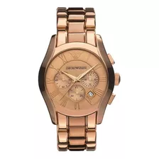 Reloj Armani Hombre Mujer Oro Rose Plata Acero Original Gtia