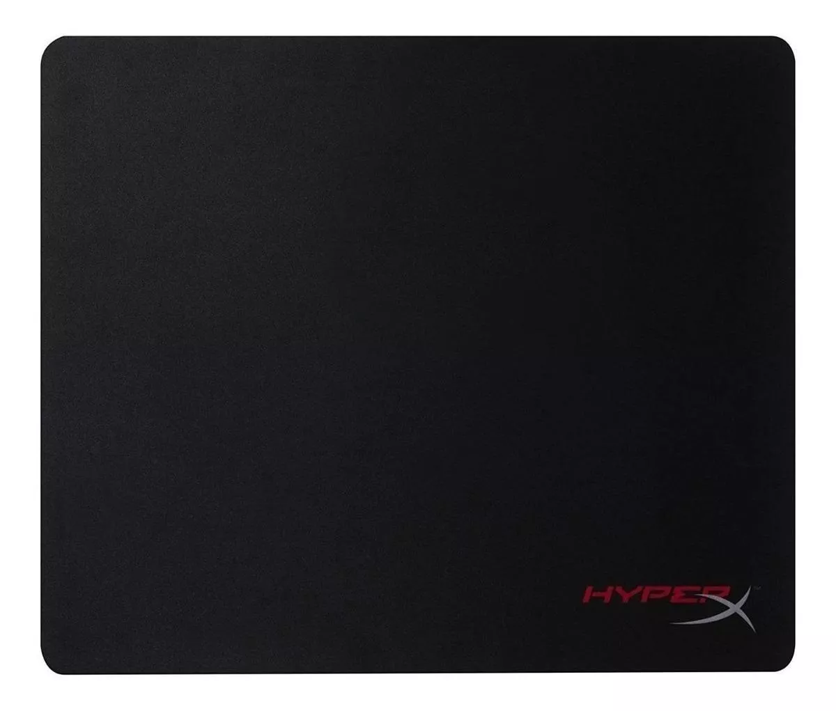 Mouse Pad Gamer Hyperx Fury Pro De Caucho Y Tela L 420mm X 500mm X 3mm Negro