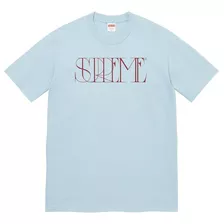 Playera Supreme Trademark Tee Original Fw22 Hype Box Logo